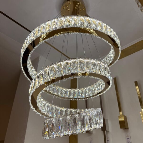 Spiralförmig LED-Lampe