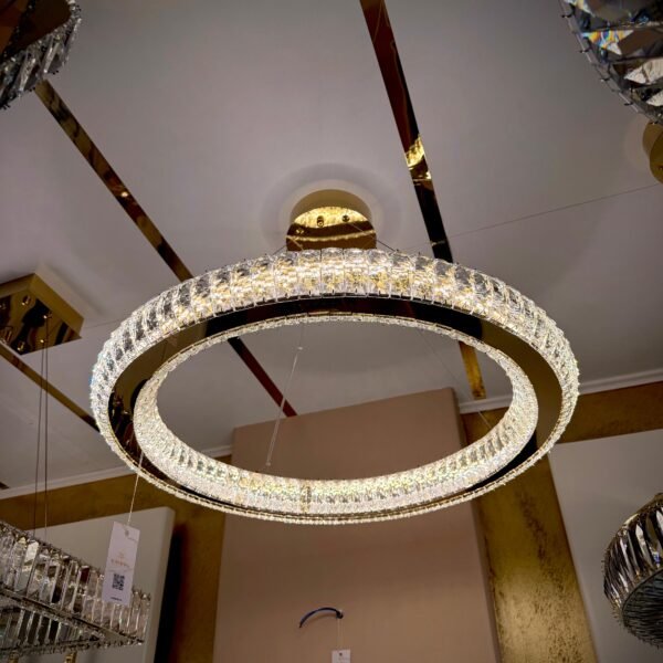 Klassisch kristall deckenlampe