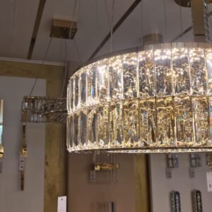 Kristall Ringlüster Lampe