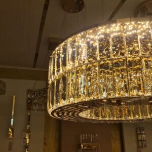 Kristall Ringlüster Lampe